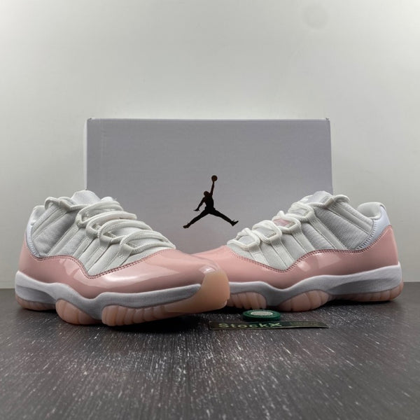 Low Top Sneakers, White Pink Colorway, Lace Up Design, Casual Gift for Sneaker Fans