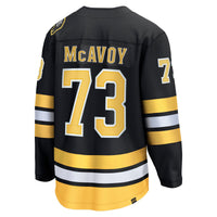 Boston Bruins Charlie McAvoy Black Home Breakaway Player Jersey