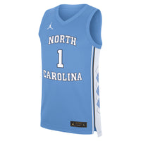 Carolina Blue North Carolina Tar Heels Road Replica Basketball Jersey