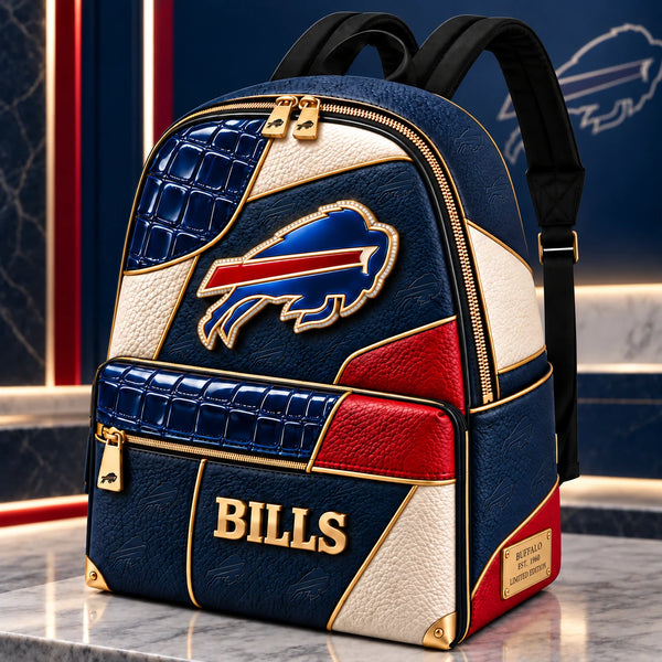 BUF Standing Charge - A Study in Navy, Red and Gold Panelwork - main