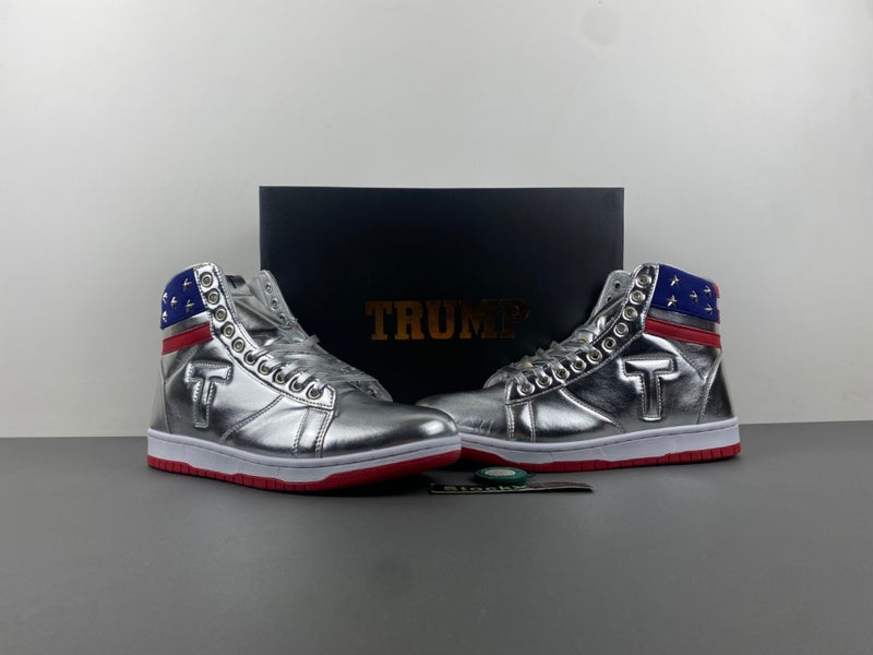 Boots, Blue Red Silver Colorway, Lace Up Design, Casual Gift for Shoe Lovers