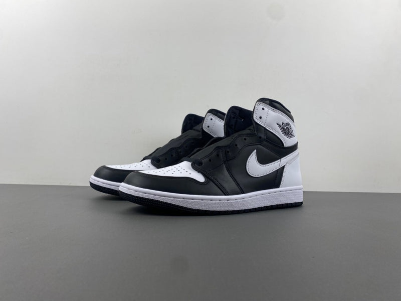 High Top Sneakers, White Black Colorway, Lace Up Design, Casual Gift for Sneaker Fans