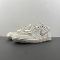 Low Top Sneakers, Beige Colorway, Lace Up Design, Casual Gift for Sneaker Fans