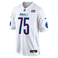 Paris Saint-Germain White 2025 Soccer x NFL Game Jersey