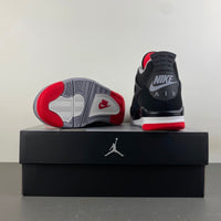 Mid Top Sneakers, Black Red Colorway, Lace Up Design, Casual Gift for Sneaker Fans
