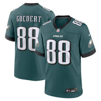 Philadelphia Eagles Dallas Goedert Midnight Green Team Game Jersey