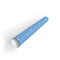 Crystal Winter Gift Wrap, Geometric Snowman Wrapping Paper, Adorable Snowman Wrapping Paper, Christmas Snowman Gift Wrap, Festive Holiday Paper