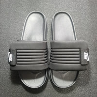Slides, Gray Colorway, Slip On Design, Casual Gift for Shoe Lovers