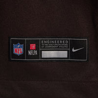 Cleveland Browns Zion Johnson Brown Team Game Jersey