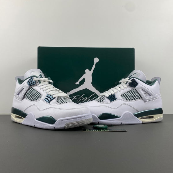 Low Top Sneakers, White Green Colorway, Lace Up Design, Casual Gift for Sneaker Fans