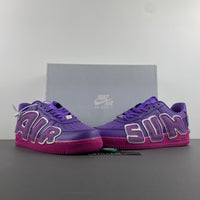 Low Top Sneakers, Purple Colorway, Reflective Detail, Lace Up Design, Casual Gift for Sneaker Fans