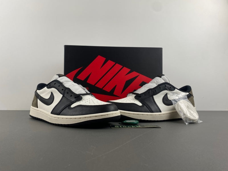 Low Top Sneakers, Black Beige Colorway, Lace Up Design, Casual Gift for Sneaker Fans
