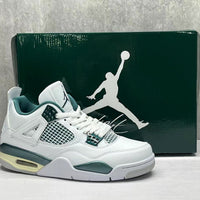 Mid Top Sneakers, Green Colorway, Lace Up Design, Casual Gift for Sneaker Fans