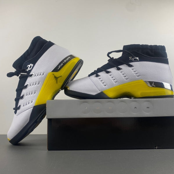 Low Top Sneakers, White Black Yellow Colorway, Lace Up Design, Casual Gift for Sneaker Fans