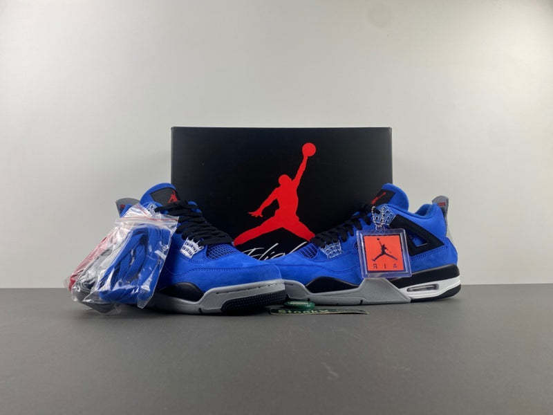Low Top Sneakers, Blue Colorway, Lace Up Design, Casual Gift for Sneaker Fans