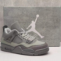 Mid Top Sneakers, Gray Colorway, Lace Up Design, Casual Gift for Sneaker Fans
