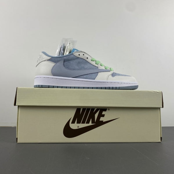 Low Top Sneakers, White Green Gray Colorway, Reverse Hook Design, Lace Up Design, Casual Gift for Sneaker Fans