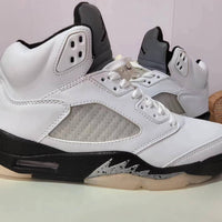 High Top Sneakers, White Black Colorway, Lace Up Design, Casual Gift for Sneaker Fans