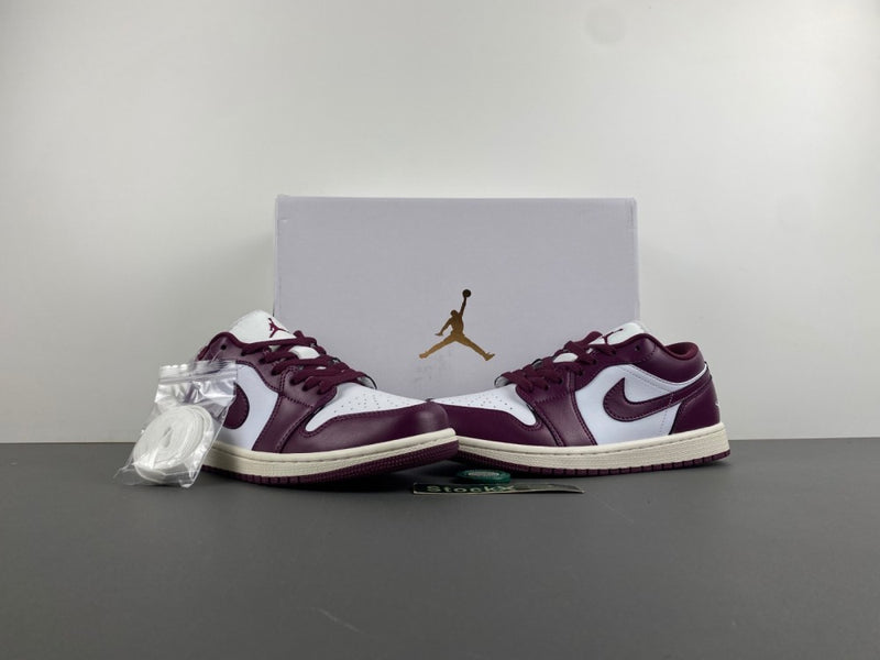 Low Top Sneakers, Burgundy White Colorway, Lace Up Design, Casual Gift for Sneaker Fans