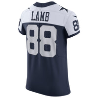 Dallas Cowboys CeeDee Lamb Navy Alternate Elite Jersey