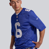 New York Giants Jaxson Dart Royal Team Game Jersey