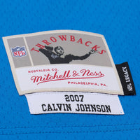 Detroit Lions Calvin Johnson Blue 2007 Legacy Replica Jersey