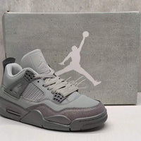 Mid Top Sneakers, Gray Colorway, Lace Up Design, Casual Gift for Sneaker Fans