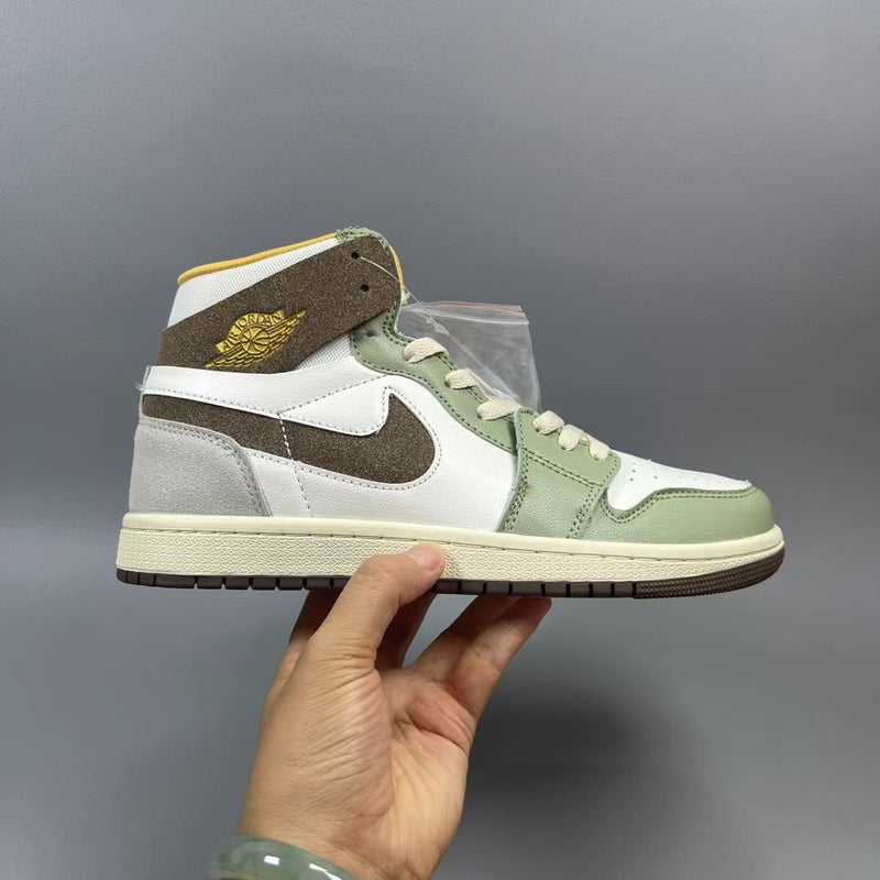 High Top Sneakers, White Colorway, Lace Up Design, Casual Gift for Sneaker Fans