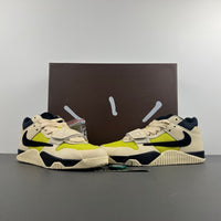 Low Top Sneakers, Neon Green Black Yellow Colorway, Reverse Hook Design, Lace Up Design, Casual Gift for Sneaker Fans