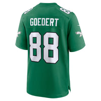 Philadelphia Eagles Dallas Goedert Kelly Green Alternate Game Player Jersey