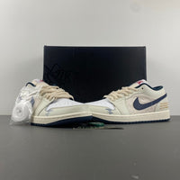 Low Top Sneakers, Blue White Yellow Colorway, Lace Up Design, Casual Gift for Sneaker Fans
