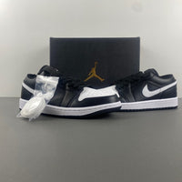 Low Top Sneakers, White Black Colorway, Lace Up Design, Casual Gift for Sneaker Fans