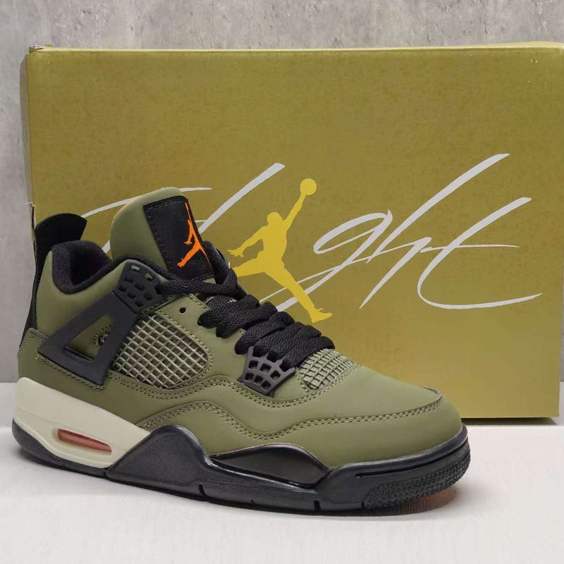 Mid Top Sneakers, Green Colorway, Lace Up Design, Casual Gift for Sneaker Fans