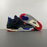 Low Top Sneakers, Blue Black Red Colorway, Lace Up Design, Casual Gift for Sneaker Fans