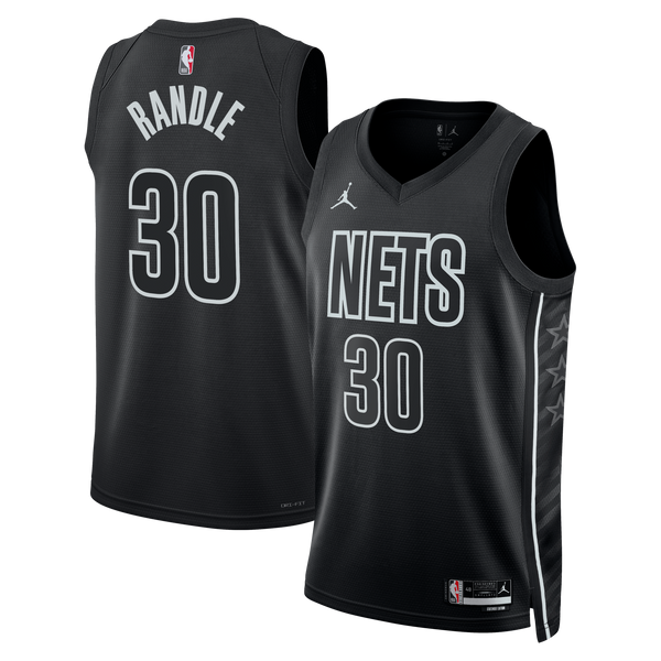 Brooklyn Nets Statement Edition Swingman Jersey - Black - Julius Randle