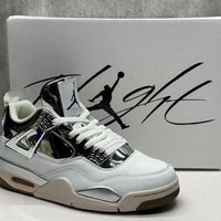 Mid Top Sneakers, White Black Colorway, Lace Up Design, Casual Gift for Sneaker Fans