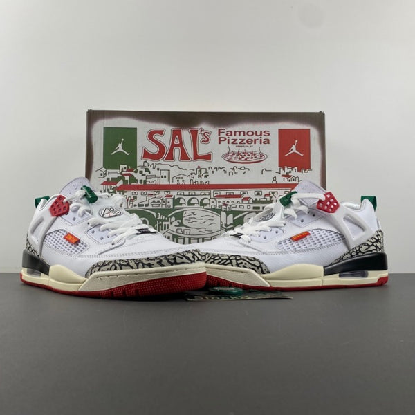 Low Top Sneakers, White Black Red Green Colorway, Lace Up Design, Casual Gift for Sneaker Fans