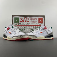 Low Top Sneakers, White Black Red Green Colorway, Lace Up Design, Casual Gift for Sneaker Fans