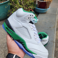 Sneakers, White Green Colorway, Lace Up Design, Casual Gift for Sneaker Fans
