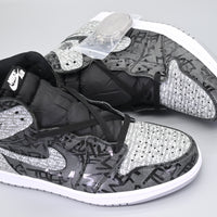 Sneakers, Black Gray Colorway, Lace Up Design, Casual Gift for Sneaker Fans