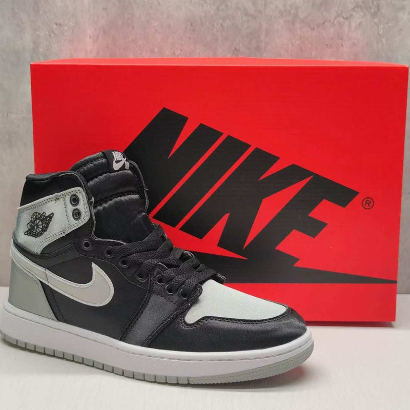 High Top Sneakers, Gray Colorway, Lace Up Design, Casual Gift for Sneaker Fans