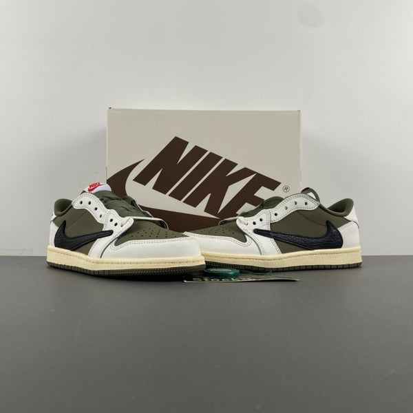 Low Top Sneakers, White Black Green Colorway, Lace Up Design, Casual Gift for Sneaker Fans