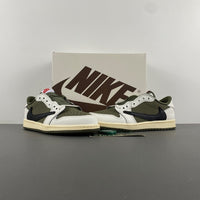 Low Top Sneakers, White Black Green Colorway, Lace Up Design, Casual Gift for Sneaker Fans