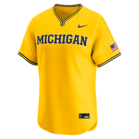 Maize Michigan Wolverines Alternate Limited Baseball Jersey