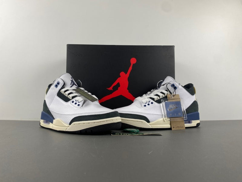Low Top Sneakers, Blue White Black Colorway, Leather Footwear, Lace Up Design, Casual Gift for Sneaker Fans