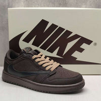 Low Top Sneakers, Brown Colorway, Reverse Hook Design, Lace Up Design, Casual Gift for Sneaker Fans
