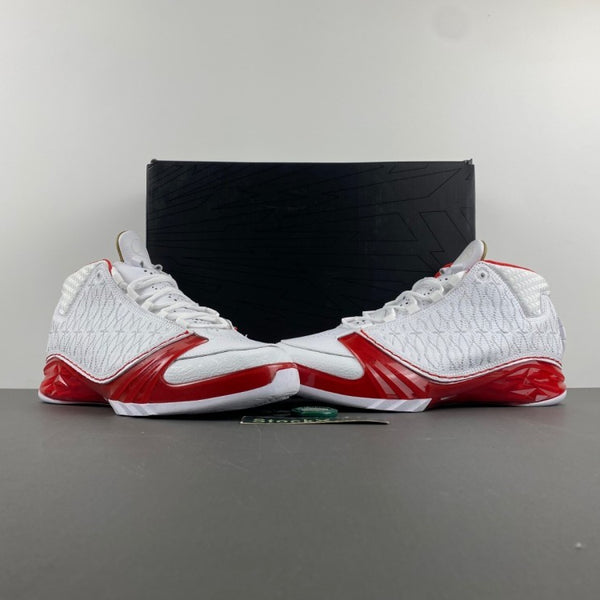 Low Top Sneakers, White Red Colorway, Lace Up Design, Casual Gift for Sneaker Fans