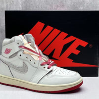 High Top Sneakers, Red Colorway, Lace Up Design, Casual Gift for Sneaker Fans