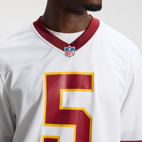 Washington Commanders Jayden Daniels White Game Super Bowl Era Jersey