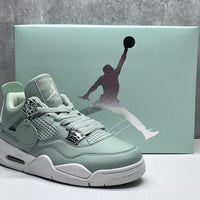 Mid Top Sneakers, Green White Colorway, Lace Up Design, Casual Gift for Sneaker Fans